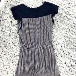 Sale! 20% off Striped Navy and White Dress